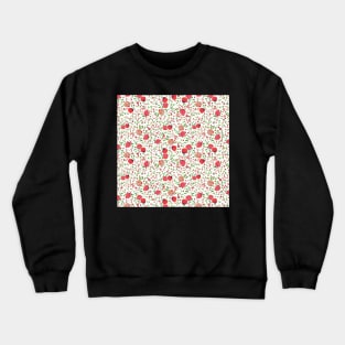 Pomegranates on White Background by MarcyBrennanArt Crewneck Sweatshirt